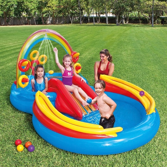 Intex Other - Intex Rainbow Ring Play Center